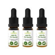 Cannalin - 3x CBD Öl für Hunde mit Lachsöl - 5%