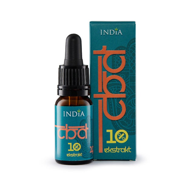 CBD Öl 10% 1000mg 10ml India®THC-frei Extrakt 1 St
