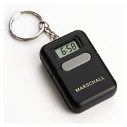Produktabbildung: Schlüsselanhänger mit sprechender Uhr schwarz 1 St