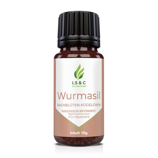 LS & C Nutrition | Wurmasil Kügelchen | Natürlich 10 g