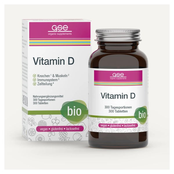 Gse Vitamin D Compact Bio Tabletten 300 St