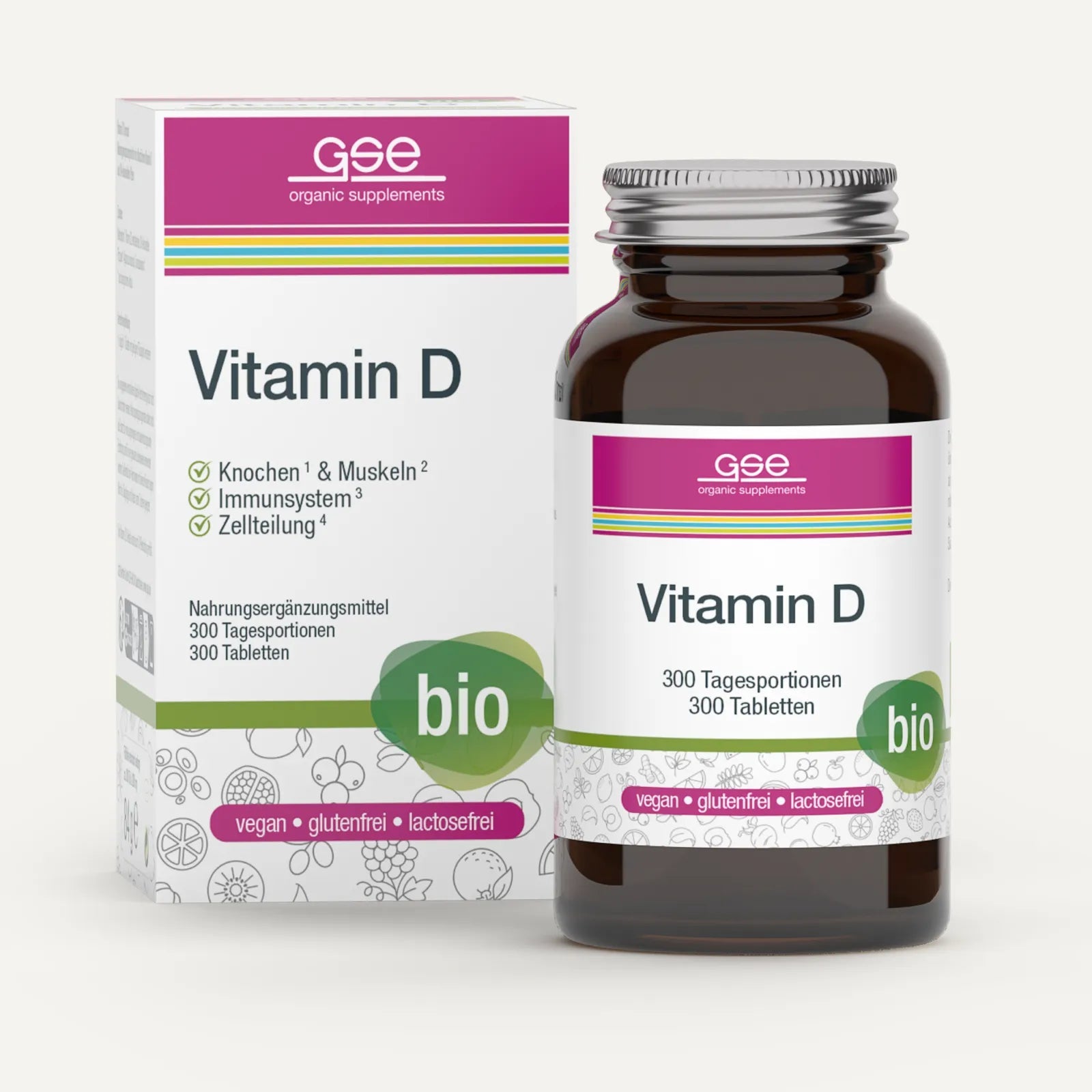 Gse Vitamin D Compact Bio Tabletten 300 St
