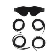 Faustyna - Restraint 3pcs Set (blindfold,Wrist and Ankle Restraints) 1 St