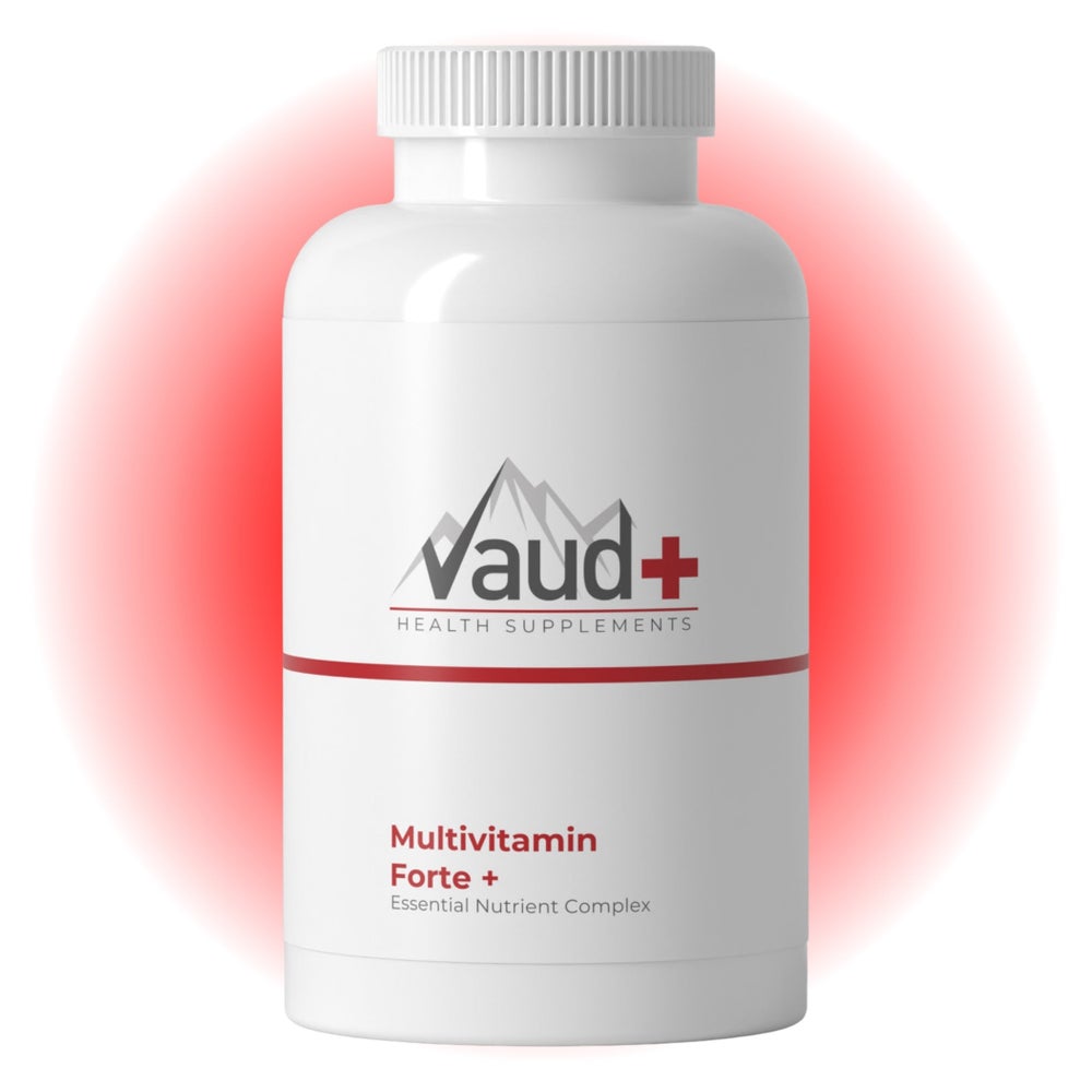 Vaud Multivitamin Forte - Komplettes A-Z Multivitamin - Hohe Dosierung B12 & D3 - 60 Tabletten 100 St