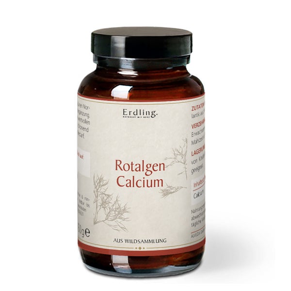 Rotalgen-Calcium (Lithothamnium Calcareum) Pulver - 150g 150 g