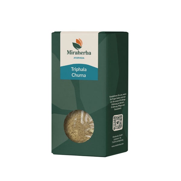 Miraherba Bio Triphala Churna, Ayurvedisches Pulver 100 g