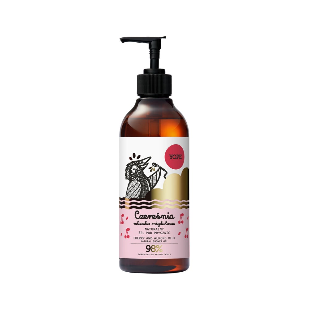 Yope Natural Shower Gel Cherry & Almond Milk