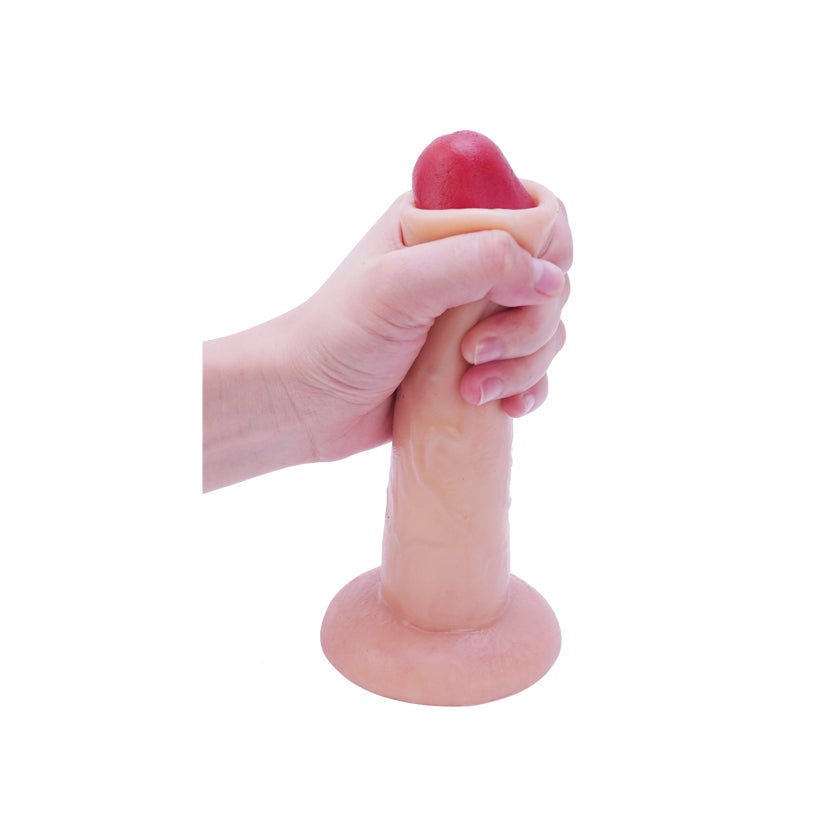Sliding Skin Dildo - realistischer Dildo aus Silikon 17,5cm 1 St online  kaufen