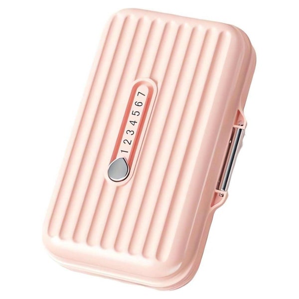 Pillendose Tablettenbox 7 Tage Reise Pillenbox Organizer Bla 1 St