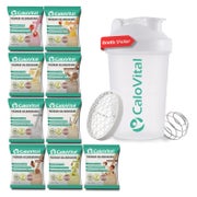 CaloVital Probierpaket Balance 9er Pack + Shaker 450 g
