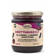 Linneas svenska - Blaubeer & Himbeer-Konfitüre 330 g