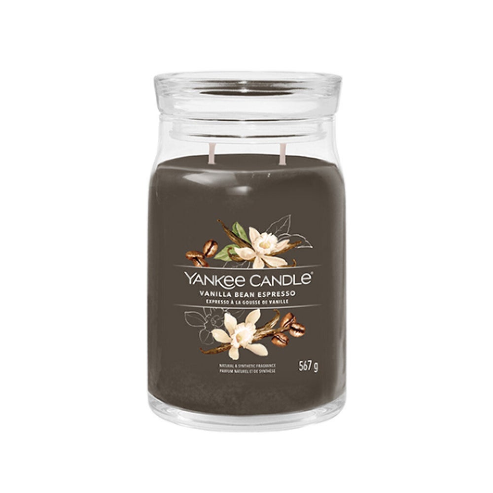 Yankee Candle Vanille Bohne Espresso Signatur Kerze 567 g 1,18 kg