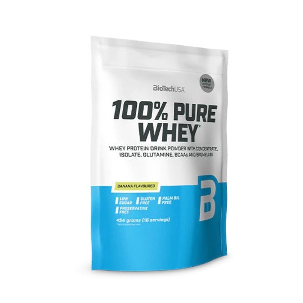 BioTech 100% Pure Whey Banana 454 g
