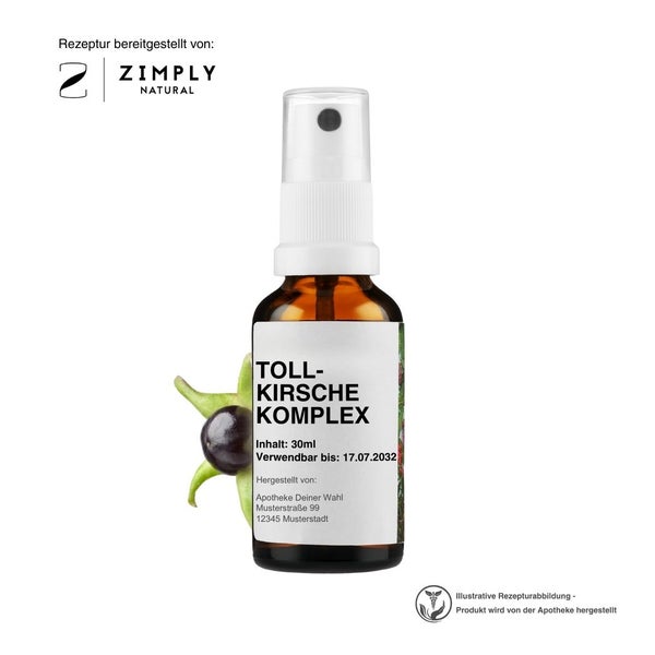 Zimply Natural TOLLKIRSCHE KOMPLEX - Pflanzbasierte Rezeptur 30 ml