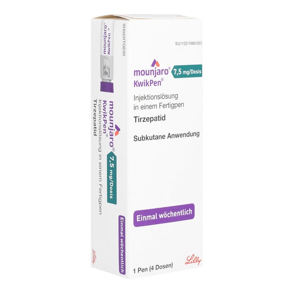 Mounjaro 7,5 Mg/dosis Kwikpen Inj.-lsg.fertigpen 1 St