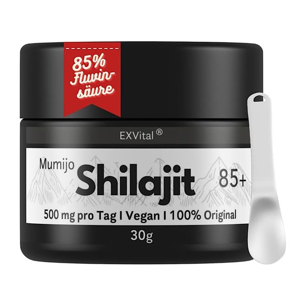 EXVital® Mumijo Shilajit Harz 85+ 30 g