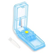 Tablettenteiler für Große und Kleine Tabletten mit Aufbewahr 1 St
