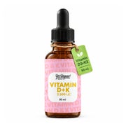 Vitamin D3 K2 Tropfen hochdosiert 2500 IE mit MK-7 in MCT-Öl 50 ml