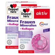DH Frauen Mineralien + Kollagen Depot 2X30 St
