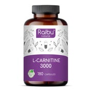 L-Carnitin Kapseln Hochdosiert - RAIBU 180 St