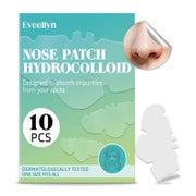 Mitesser Strips Hydrokolloid absorbiert Öl dünn flexibel 10 1 St