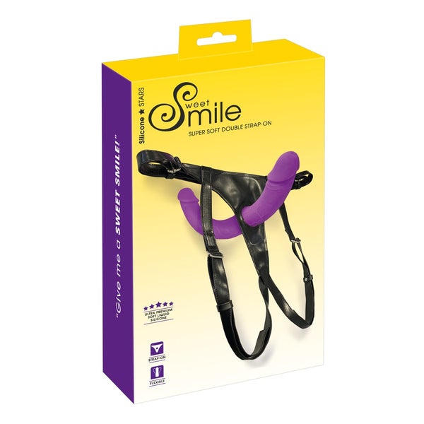 Sweet Smile - Super Soft Double Strap-On