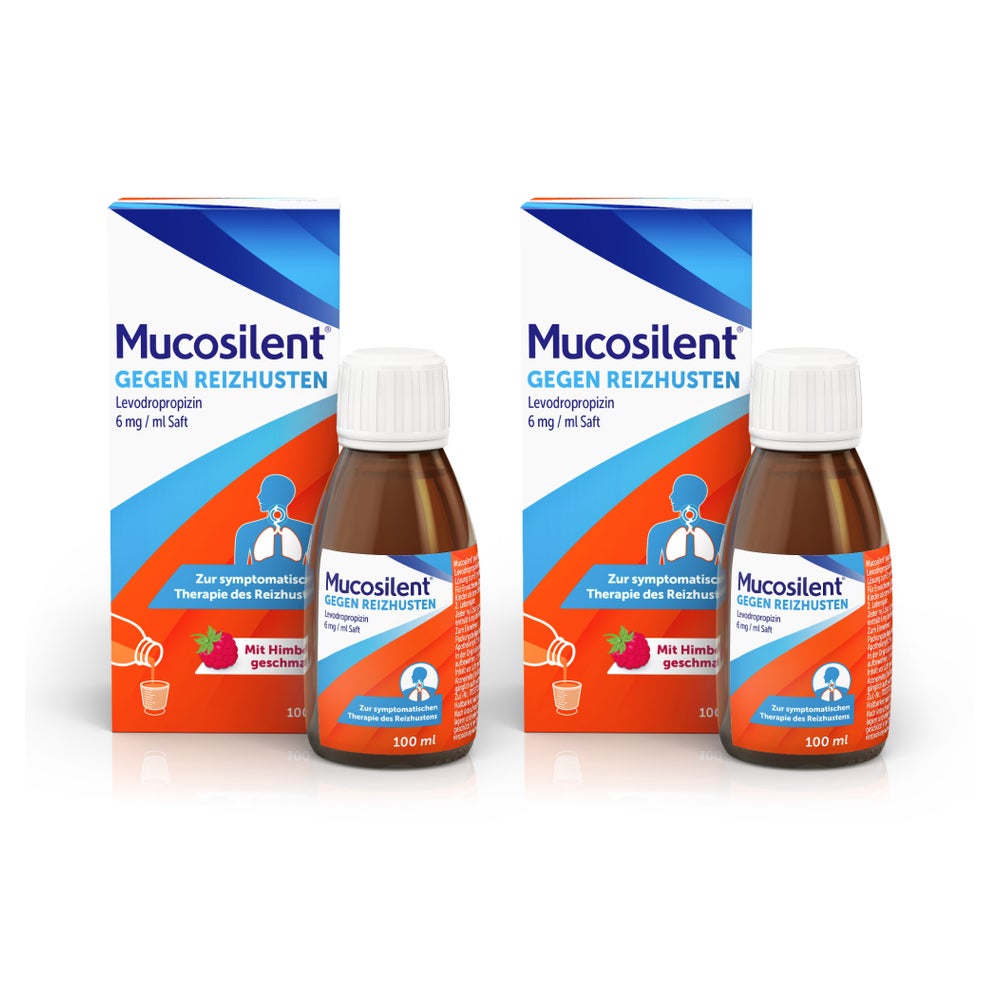 Mucosilent gegen Reizhusten 2X100 ml
