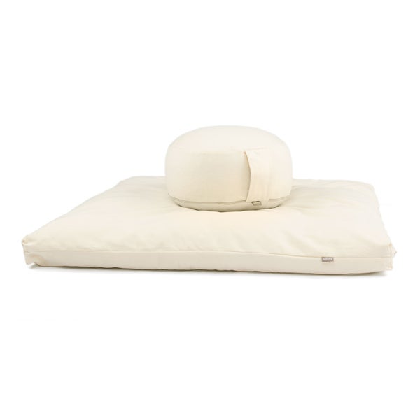 bodhi Medi-Set ECO: Meditationskissen RONDO + ZABUTON 1 St