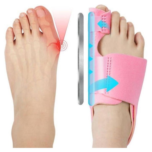 Hallux Valgus Korrektur Schiene Zehenspreizer Damen Herren R 1 St