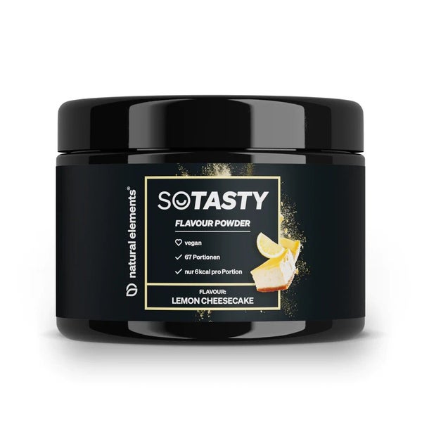 natural elements SoTasty Geschmackspulver Lemon Cheesecake 200 g