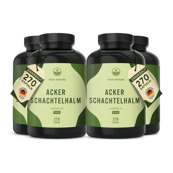 Ackerschachtelhalm Kapseln - Zinnkraut Extrakt - Made in DE 1080 St online kaufen