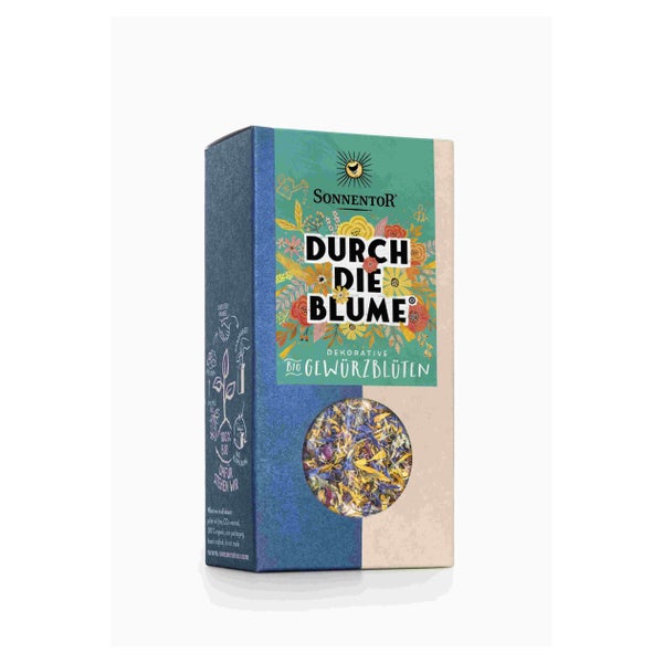 Durch die Blume® Blütenmischung bio 7 g – Farbige Bio-Blütenmischung