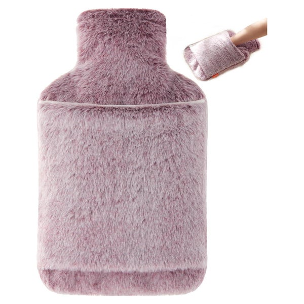 samply Wärmflasche 2L mit weichem Bezug für kalte Nächte - L 1 St