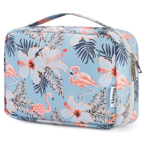 Kulturtasche Damen Herren Kulturbeutel Aufhängen Aqua Flamin 1 St