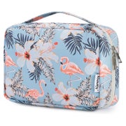 Kulturtasche Damen Herren Kulturbeutel Aufhängen Aqua Flamin 1 St