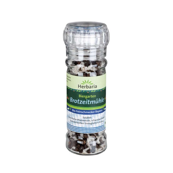 Herbaria Biergarten Brotzeitmühle Salz & Pfeffer Bio 65 g