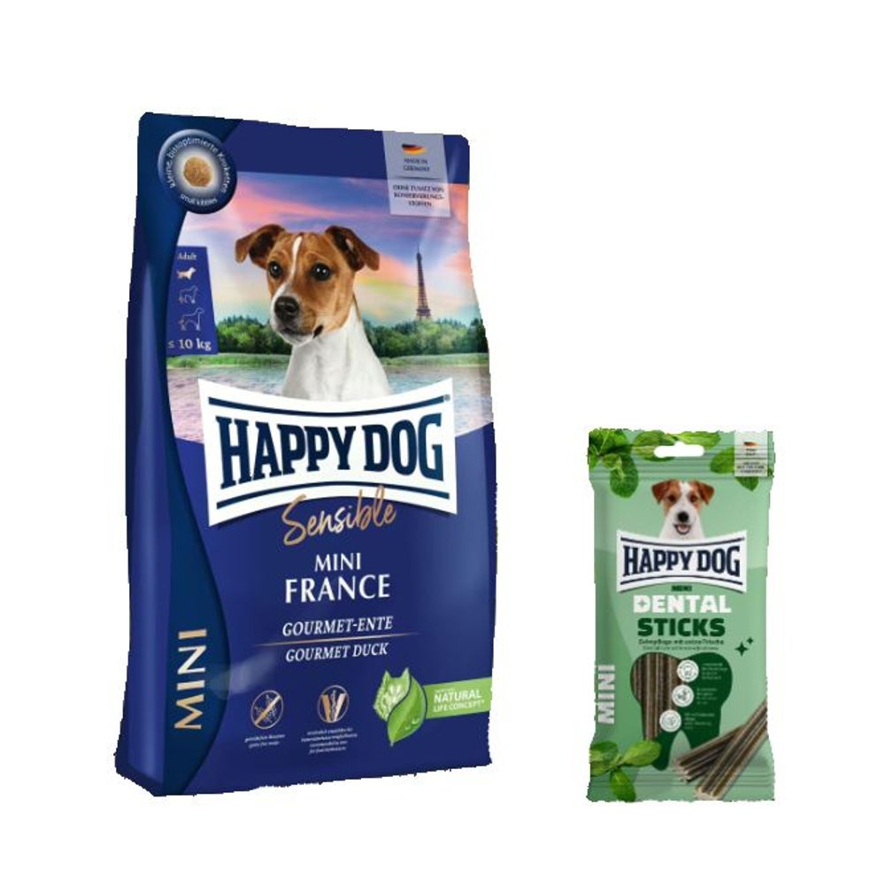 Sensible Mini France + Dental Sticks Mini 4,1 kg