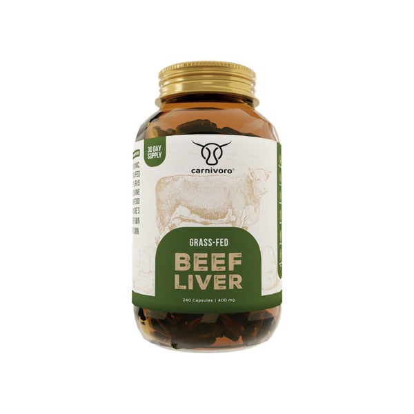 Carnivoro® Grass Fed Beef Liver 240 St