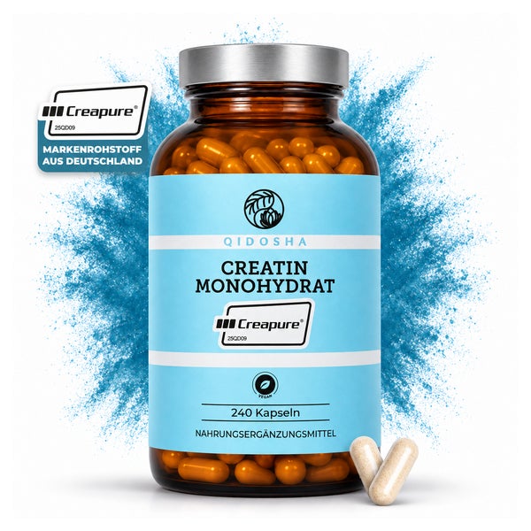 QIDOSHA Creapure® Creatin Monohydrat 240 St