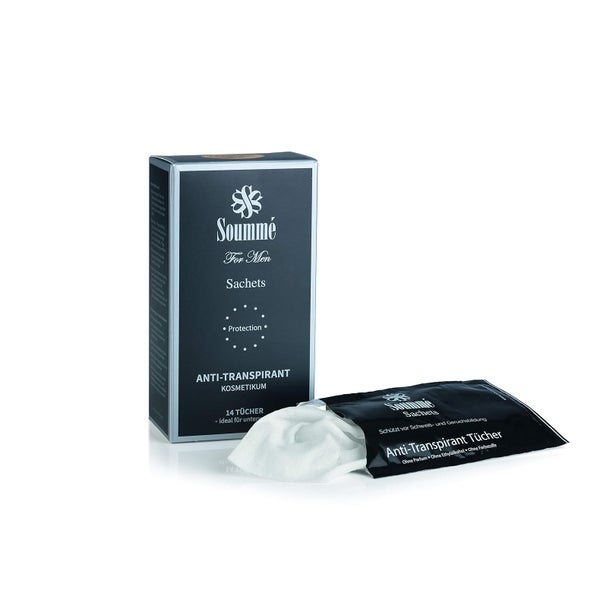 Soumme Antitranspirant Protection Tücher Box Unisex 14 St