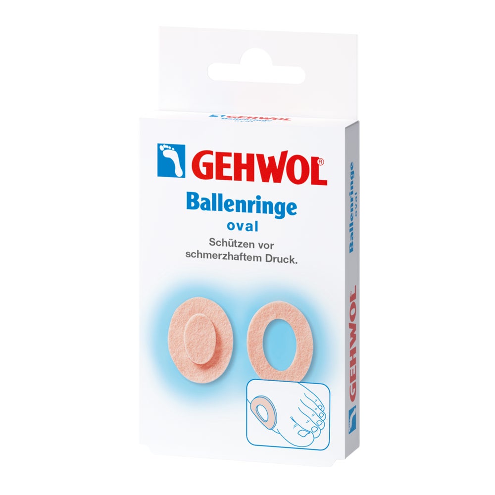 Gehwol Ballenringe Oval 6 St