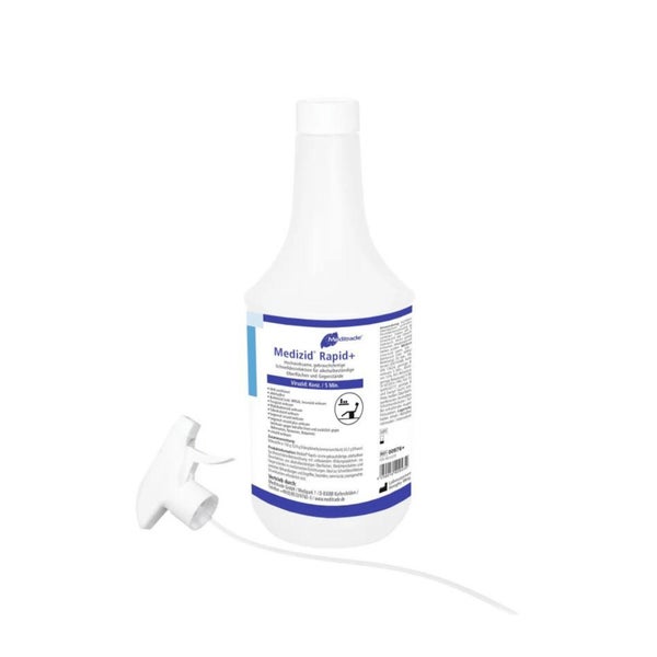 Meditrade Medizid Rapid+ Sprühwischdesinfektion – gebrauchsfertig, aldehydfrei - 1 Liter – Flasche