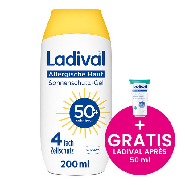 Ladival Allergische Haut Sonnenschutz-Gel LSF50+ 200 ml