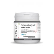 Natriumbutyrat SUPREME 1200 mg | 300 Kapseln magenresistent | Nahrungsergänzungsmittel | KENAY® 300 St