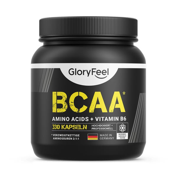 gloryfeel® BCAA Sport - Mit Vitamin B 330 St