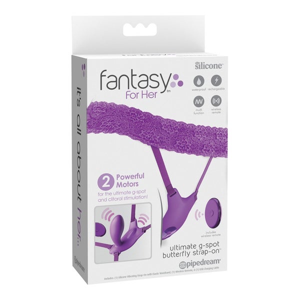Fantasy For Her - Ultimate G-Spot Butterfly Strap-on