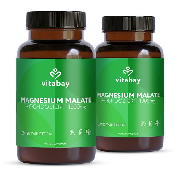 Vitabay Magnesium Malate 1000mg 360 St