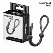 Addicted Toys - Penisseil Silikon Doppelschleife 1 St