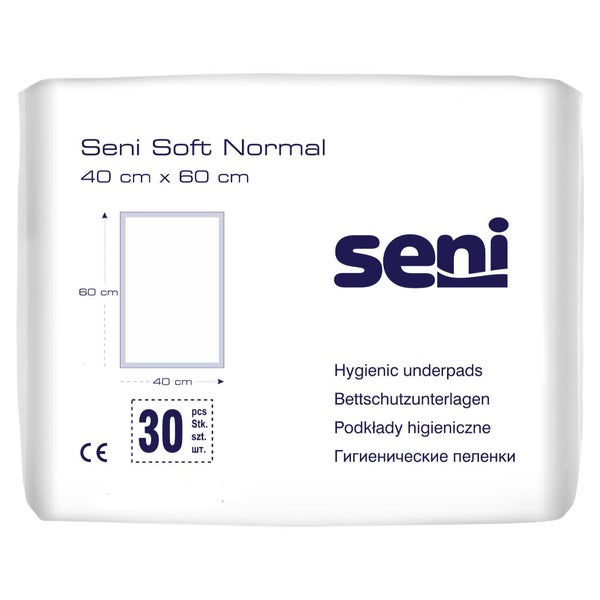 Seni Soft Normal Bettschutzunterlage 40x60 Cm 12X30 St