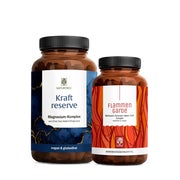 Produktabbildung: FLAMMENGARDE KRAFTRESERVE Paket: Weihrauch + Kurkuma & Magnesium in einem veganen Bundle - NATURTREU® g